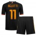 Günstige AS Roma Andrea Belotti #11 Babykleidung 3rd Fussballtrikot Kinder 2023-24 Kurzarm (+ kurze hosen)